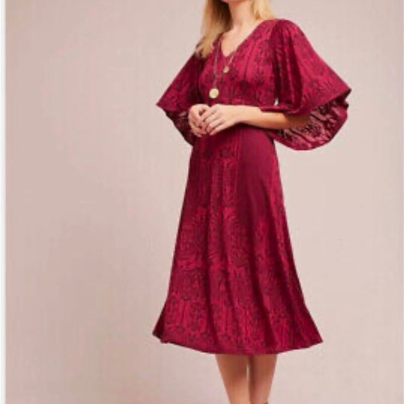 Akemi + Kin Dresses & Skirts - Rare Anthropologie vintage  Akemi + Kin red Isolde knit dress, NWT. Petite Med.